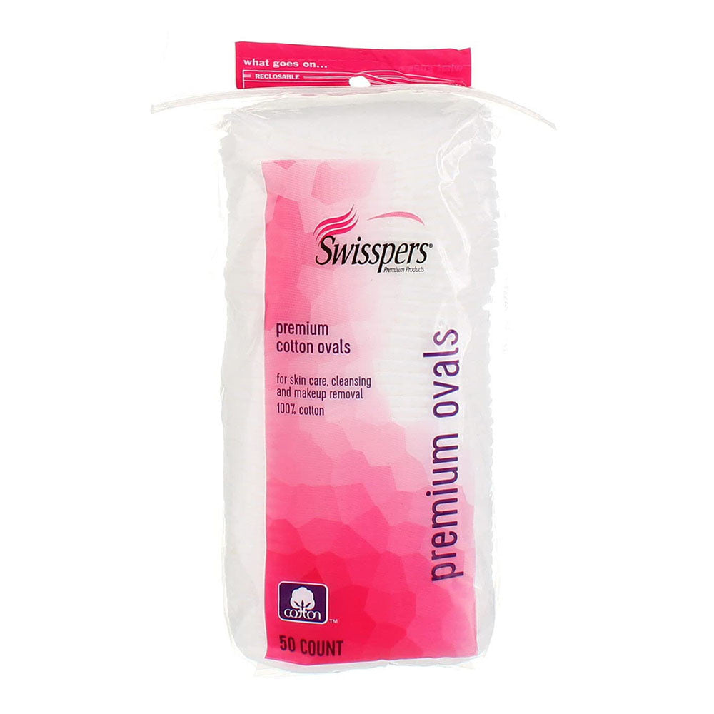 Swisspers Exfoliating Ovals, 50 Ea